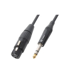 PD Connex 177.083 Cable XLR Hembra a Jack 6.3 TRS 1.5m 2