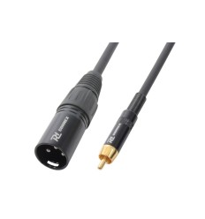 Cable XLR Macho a RCA Macho 3 m | PD Connex 177.104 2