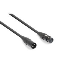 Cable Convertidor DMX 3-Pin Macho a 5-Pin Hembra PD Connex 2