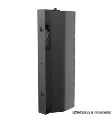 LD Systems SAT 262 G2 WMB – Soporte pared negro 2