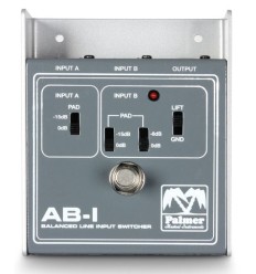 Palmer ABI – Selector de Entradas Balanceadas XLR 2