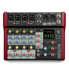 Power Dynamics PDM-Y601 Mezclador Estudio 6 Canales