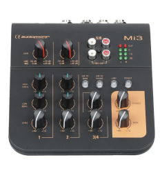 AUDIOPHONY Mi3 – Mesa de mezclas 3 canales