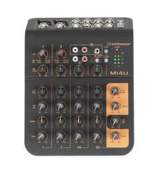 AUDIOPHONY Mi4U – Mesa de mezclas USB 4 canales