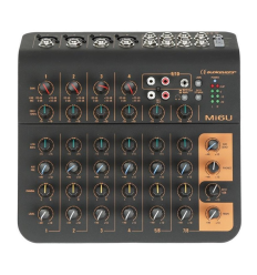 AUDIOPHONY Mi6U | Mesa de mezclas 6 canales USB