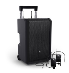 LD Systems ANNY 10 BPH 2 B5 | PA a pilas con 2 diademas