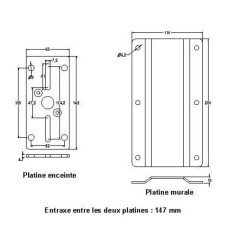 AUDIOPHONY BS/6-1 Soporte Pared Orientable 20 kg 2