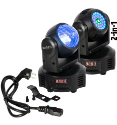 Ibiza Light MH-ASTRO-LASER-WASH | Cabeza Móvil 3 en 1
