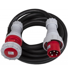 Briteq Cable Alimentación 63A CEE 5P 10m | Trifásico 2