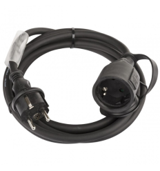 BRITEQ Alargador Schuko 3G1,5 3m IP44 | 16A