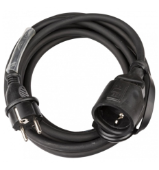 BRITEQ Alargador Corriente SCHUKO 3G1,5 5M | IP44 2
