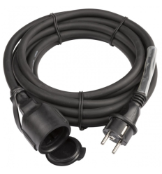 BRITEQ Alargador Schuko 3G2,5 5M | IP44 16A 2