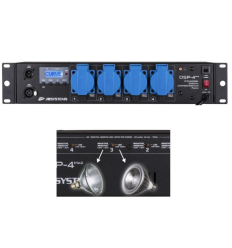 JB Systems DSP-4 MK2 Dimmer 4 Canales DMX