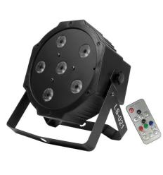 LIGHTSIDE Mini PAR LED 6×10W Batería y Mando RGBW 2