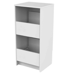 Glorious Vinyl Vault White | Mueble para vinilos
