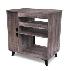 Glorious Modular Side Rack Walnut | Rack 12U para estudio 2