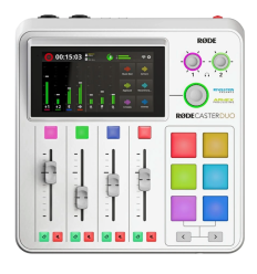 RODE RodeCaster Duo White | Estudio de audio todo en uno