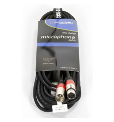 Cable Micrófono XLR 10m ACCU-CABLE AC-XMXF/10