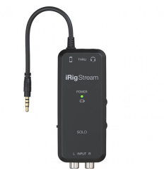IK Multimedia iRig Stream Solo | Interfaz streaming