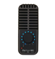 IK Multimedia iRig Stream Mic Pro | Micrófono + Interfaz 2