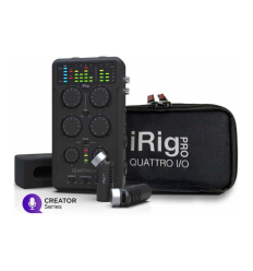 IK Multimedia iRig Pro Quattro I/O Deluxe