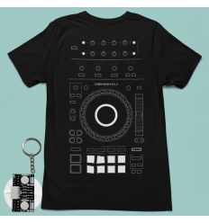 Pack Camiseta + Llavero Denon DJ PRIME 4+ y Masterclass
