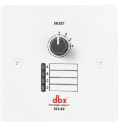 DBX ZC-3 EU – Controlador de zona mural 2