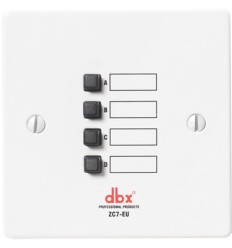 DBX ZC-7 EU: controlador de zonas ZonePro