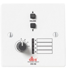 DBX ZC8 EU – Controlador de zona mural 2