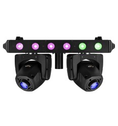 BeamZ FUZE TWIN 150.388 · Barra con 2 Cabezas Móviles LED 2