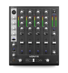 VONYX STM-7010 – Mesa de Mezclas DJ 4 Canales USB