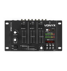 VONYX STM-3020B · Mezclador 6 canales USB/MP3