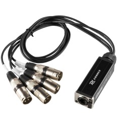 PD Connex CX190 Splitter RJ45 a 4×XLR3M 0,7m | 176.308