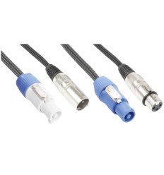 PD Connex CX06-0.50 Cable Combi DMX + Alimentación 0,5m