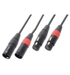 PD Connex CX60-12 Cable 2×XLR Macho-Hembra 12 m 2