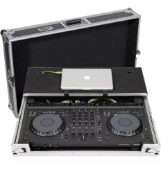 Flight Case Walkasse DDJ-GRV6 Plata + Soporte PC