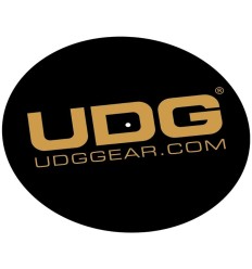 UDG U9935 Slipmat Set Negro/Dorado | Par 12"