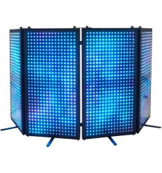 Diseño delgado y elegante del AFX DJ-LEDPANEL con solo 4 cm de grosor.