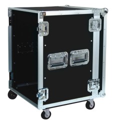 BST FL-10U | Flight Case Rack 10U con Ruedas 2