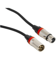 Cable XLR Balanceado 10 m BST SOUND-XLRF-XLRM-10