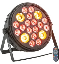 Ibiza Light BIGPAR-16RGBW4A | Foco PAR LED RGBW+Ámbar