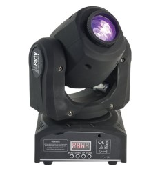 PARTY-SPOT7 – Cabeza móvil LED 10W DMX