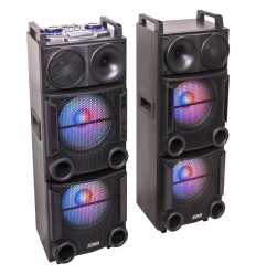 PARTY PARTY-BOX412 | Sistema PA 1200W 2×12"