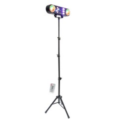 PARTY SPINLED – Barra LED con láser y estrobo UV