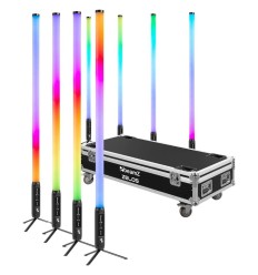 BeamZ 150.656 Set 8 Tubos LED Zelos RGBW IP65