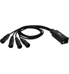 Adam Hall K4CATBOXXM3 CATBOX XM3 | RJ-45 a 4×XLR