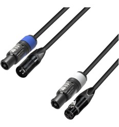 Adam Hall K5HPCONA0300 Cable Híbrido powerCON + XLR 3m 2