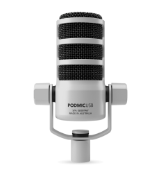 RODE PodMic USB White | Micrófono Dinámico XLR/USB