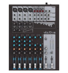 LD Systems VIBZ 10 C – Mesa de Mezclas 10 Canales