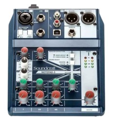 Soundcraft Notepad-5 | Mezclador analógico con USB